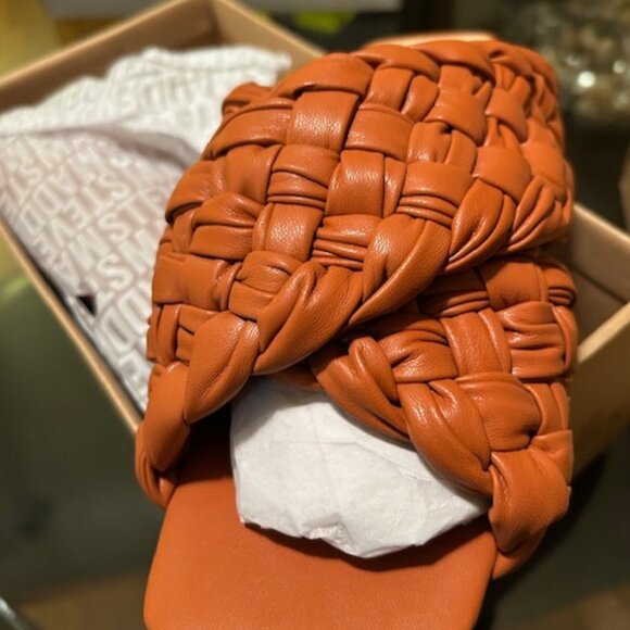 Steve Madden Marina Sandals (burnt orange), size 8.5 - Picture 2 of 8